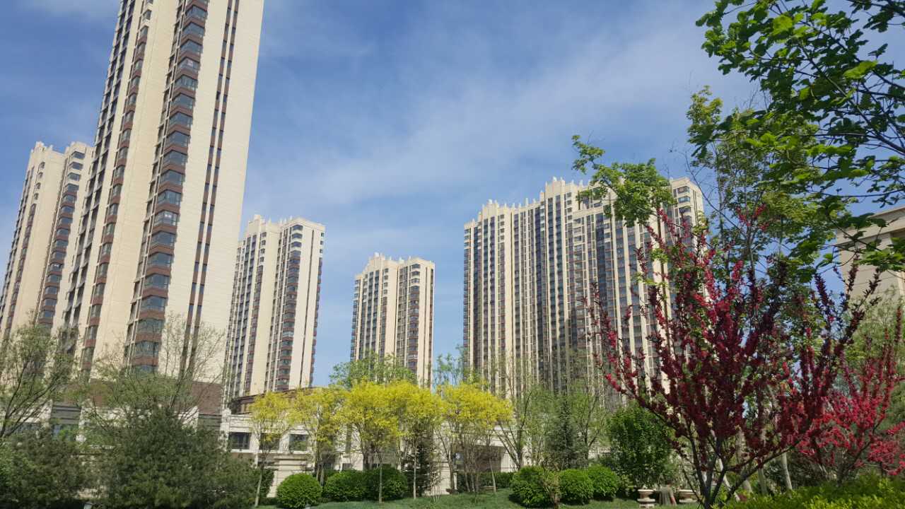 涿州三利中和城小区实景拍摄图